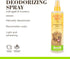 Burt's Bees for Pets Deodorizing Spray for Dogs, Naturally Derived with Apple & Rosemary, 10 Fl Oz