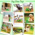 Interactive Plush Dog Chew Toys for Large Medium Small Breeds - Puppy Toys for Boredom and Tug of War