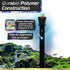 Premium Polymer Aquarium Heater, 150 Watts for Fresh & Saltwater Aquariums, LED Temperature Control (25-50 Gallons)