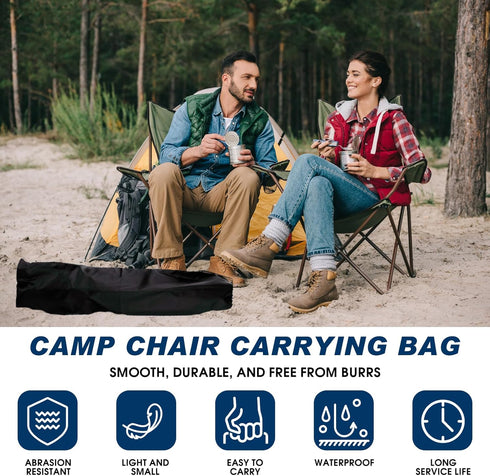 JYMBER 3 Pack Bag,39.37" Camping Chair Replacement Folding Chair Storage Bag,Portable,Durable,With Shoulder Strap