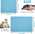Cooling Mat for Dogs Cats, Upgraded Self Cooling Mat Pad Blanket, Reusable Ice Silk Dog Cooling Pad, Washable Soft