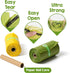360 100% YORJA Dog Poop Bags Rolls, Pet Waste Bags, Leak Proof Extra Thick and Strong Corn Starch Blend