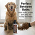 Pride and Groom THE MITT KIT: A Waterless Bath for Dogs - Foaming Dry Shampoo and a Pet Sensitive Glove for a Rinse