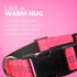 BLAZIN 'Color Me Happy!' Reflective Dog Collar - Adjustable Soft Neoprene Padded Collar in 4 Colors for Daily Use