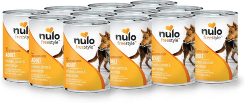 Nulo Grain Free Canned Wet Dog Food, Chicken, 13 oz - 12 Cans