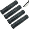SquEqu 4 Pack LAT Pulldown Machine Straight Bar Grips Non-Slip Tricep Bar Rubber