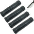 SquEqu 4 Pack LAT Pulldown Machine Straight Bar Grips Non-Slip Tricep Bar Rubber
