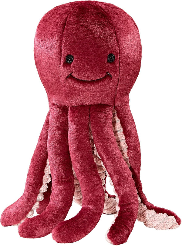 Fluff & Tuff Olympia Octopus Plush Dog Toy, 11 Inch, with Durable