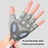 Mawjom Breathable Workout Gloves for Women Men Full Palm Protection Grip for Gym Training Fitness Weightlifting