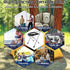 16.5"H 350LB Portable Toilet for Camping, Capacity Stainless Steel Folding Toilet with Soft Seat & Bags, Collapsible