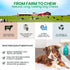 6 24 Count Thin Bully Sticks for Dogs - - Natural, Odor Free, High Protein, Grass-Fed Beef Pizzle Sticks for Dogs