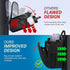 WulfPack Magnetic Gym Bag, Magnetic Bottle Bag, Water Bottle Carrier Holder with Large Phone Pockets, Large Pockets