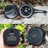 SVBONY Camping Military Compass, Pocket Transit Multifunction Lensatic Sighting Waterproof with Strap