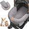 GTPLAYER Pet Stroller Mat, Plush Quilted Dog & Cat Stroller Liner Pad, Soft