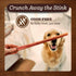 EVER FARM (12", 5 Pack) 100% Pet Odor-Free Standard Bully Sticks Grass-Fed Beef Pizzle Dog Chews, Fully Digestible