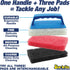 STAR BRITE Scrub Pad with Handle (Coarse) Black (040131)