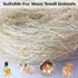 kathson Bird Nesting Materials, Coconut Fiber Bedding for Birds and Small Animals, Warm and Breathable, 6 Pack
