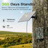 TKENPRO 2K 4G 0.2s IP66 Trail Camera, Cellular Trail Camera with Built in SIM Card Unlimited Data Plan Game Camera