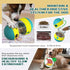 BSISUERM Dog Puzzle Toy Adjustable Treat Dispensing Ball Food Dispenser Tough Slow Feeder Puppy Enrichment Training Toy