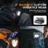 Yzoni 2Pack Running Lights, Safety Light with Strong Magnetic Clip for Night Running, Walking, Camping, Hiking