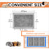 GINIDEAR 18''x24'',24 Count Guinea Pig Bedding, Disposable Guinea Pig Cage Liners, Charcoal Odor Controlling Absorbent