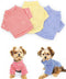 DroolingDog 3 Pack Striped Dog Shirts for Small Dogs, Boys & Girls Clothes, Pack of 3