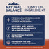 4 lb (Pack 1) Natural Balance Limited Ingredient Grain Free Salmon & Sweet Potato Dry Dog Food, Sensitive Stomach