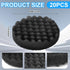 20 Packs Fx4/ Fx5/ Fx6 Fx4 Uiifan Aquarium Filter Pads Bulk Compatible with Fluval Canister Filter Media Replacement