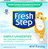 Fresh Step Clumping Cat Litter, Unscented, Long Lasting Odor Control with Activated Charcoal, 14 lb