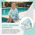 LOMTRATS Kids,Swimming Quick Dry Surf Poncho Changing Towel Robe Hoodie for Beach Surfing Diving Home Hot Springs