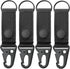 FRTKK Tactical Molle Key Ring Gear Key Keeper Nylon Belt Keychain Clip for Molle Bags