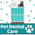 H&H Pets Dog Finger Toothbrushes, Professional Pet Finger Dental Brush Set for Dogs, Soft Bristles, Size Small, 4 Count