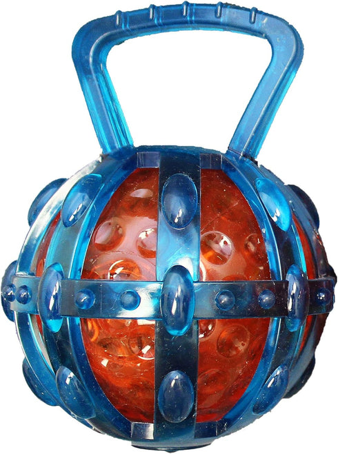 Boss Pet Chomper Caged Ball Dog Toy