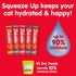 Hartz Delectables Squeeze Up Variety Packs, Interactive Lickable Wet Cat Treats, 20 Count