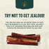 Hank & Roy Bully Sticks, 12" - 4 Pack, All-Natural Chews for Large Breed Dogs and Aggressive Chewers