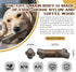 Indestructible Dog Chew Toys for Aggressive Chewers - Tough Rubber Log-Branches for Dogs