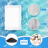 Geiserailie 15 Pieces Aquarium Filter Media Bags 150 µm Fine Filter Bags Mesh Reusable Bags with Zipper for Activated Carbon Resins Filter (Nylon, 2.4 x 4 Inch)