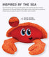 Interactive Floating Crab Toy for Medium Dogs - Perfect for Pool & Beach Fun