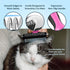 MalsiPree Pet Grooming Brush, 2 in 1 Deshedding Tool & Dematting Rake for Dogs/Cats, Reduces Shedding by 95%