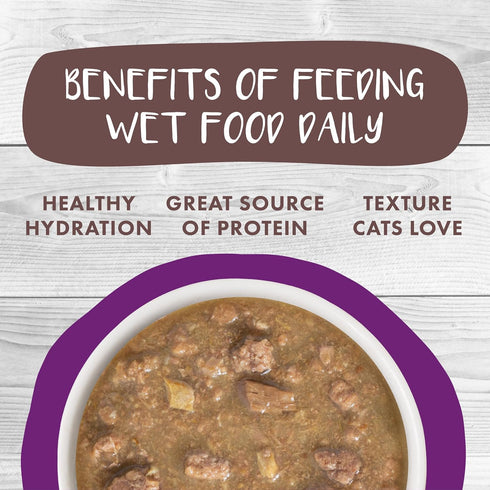Weruva Classic Stews Cat Food, The Stew Crew Variety Pack, 3oz Pouch (Pack of 12)
