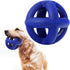 Tuff Pupper SuperChewy Tough Dog Cage Ball Toy, Strong Natural Rubber, Great Fetch Toy for Large Breeds