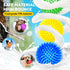 3.5” Large Dog Toys Ball - 6 Pack Squeaky Dog Toys - Durable Fetch Toys for Aggressive Chewers and Teething