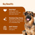 8 6.3 oz Pack 7 Nutrish Soup Bones Minis Premium Dog Chews with Real Beef and Barley, Chew Bones, Pouch