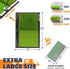 Jaya Golf Hitting Practice Mat, Two Options (Heavy Rubber Base Dual-Turf Mat with Ball Tray, Tri-Turf Mat with Practice