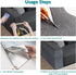 Cat Scratching Mat 78.7"x15.8", Self-Adhesive Trimmable Carpet, Replacement for Cat Tree Shelf and Couch Protector