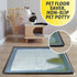 36 36 Inches, TidyFriend Pee Pad Holder Tray x Puppy Pad Holder, Easy to Clean and Store Pee Pad Holder for Dogs