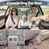 12 lbs Center Console Dog Car Seat for Small Dogs Under Secure Booster Seat with Safety Tether, Fits Most Cars & SUVs