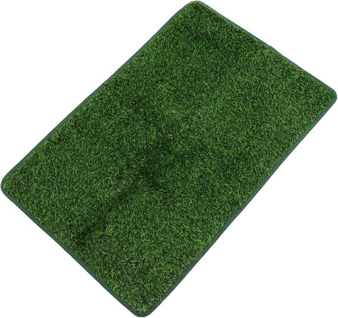 Pet Mat Dog Grass Pad with Tray - Reusable Pee Pads and Artificial Grass for Pets