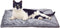 Furhaven ThermaNAP Self-Warming Cat Bed for Indoor Cats & Small Dogs, Washable, Reflects Body Heat - Gray, Small