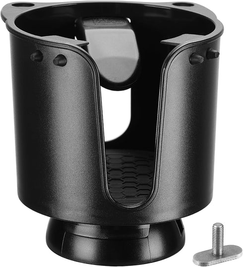 KEMIMOTO Kayak Cup Holder with Track Mount Install, Anti-Slip Clips, Compatible with Yeti or Other 12-32 oz Bottles